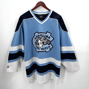 Vintage Colosseum North Carolina Tar Heels Long Sleeve Baseball Jersey Medium
